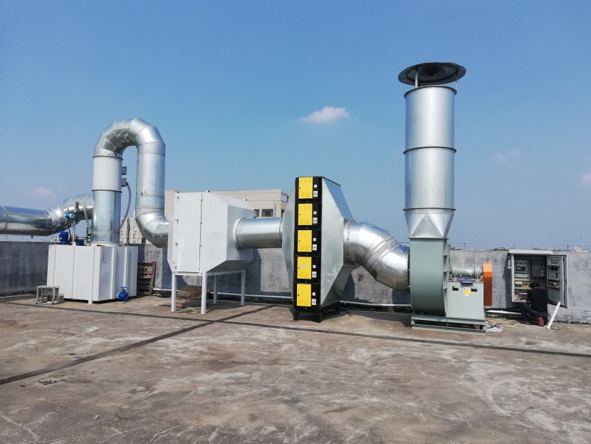 定型機油煙廢氣治理